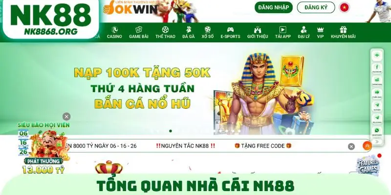 Tổng quan nhà cái NK88